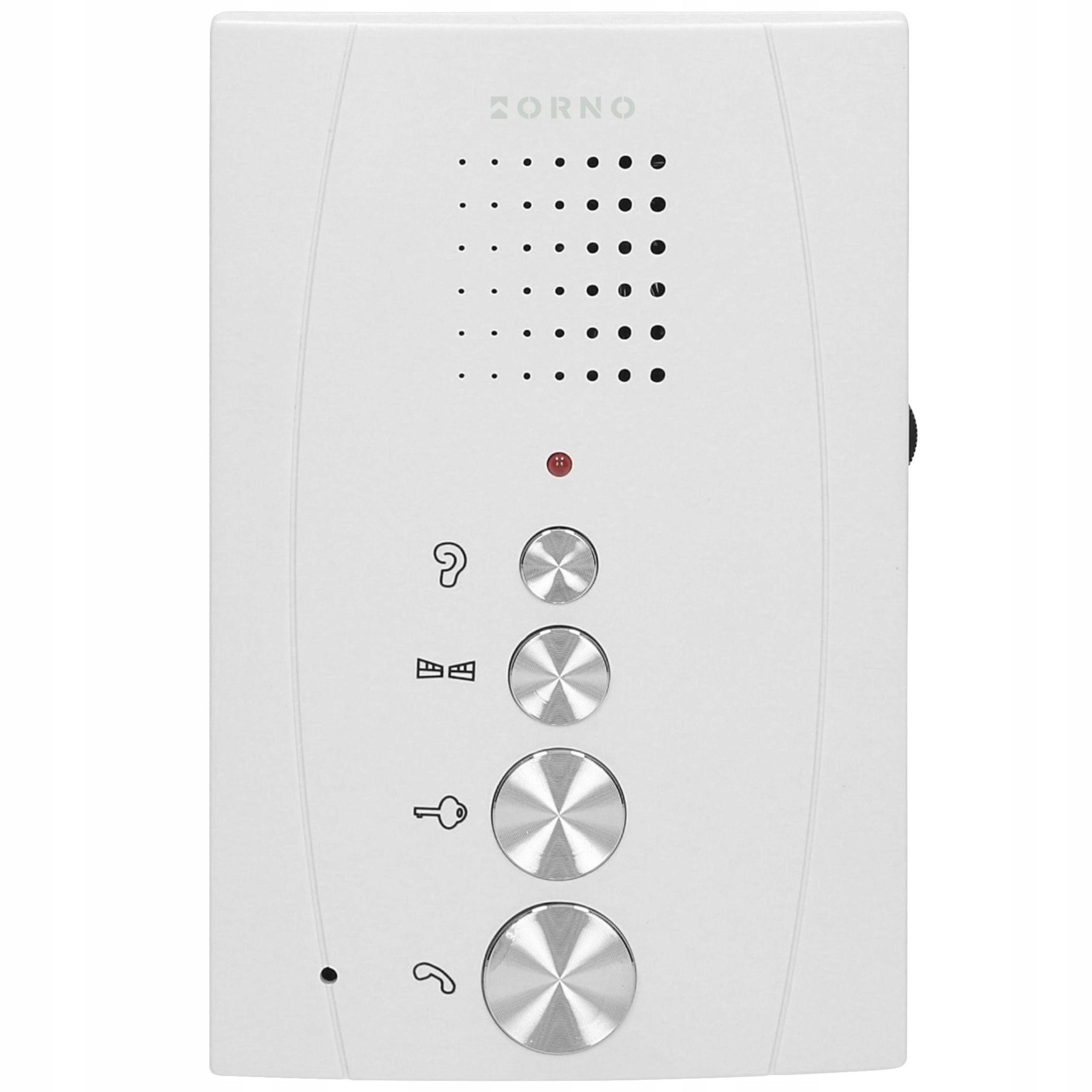 DOMOFON BEZSŁUCHAWKOWY DO FURTKI DRZWI BRAMA BIAŁY ORNO OR-DOM-RE-914 Marka Orno