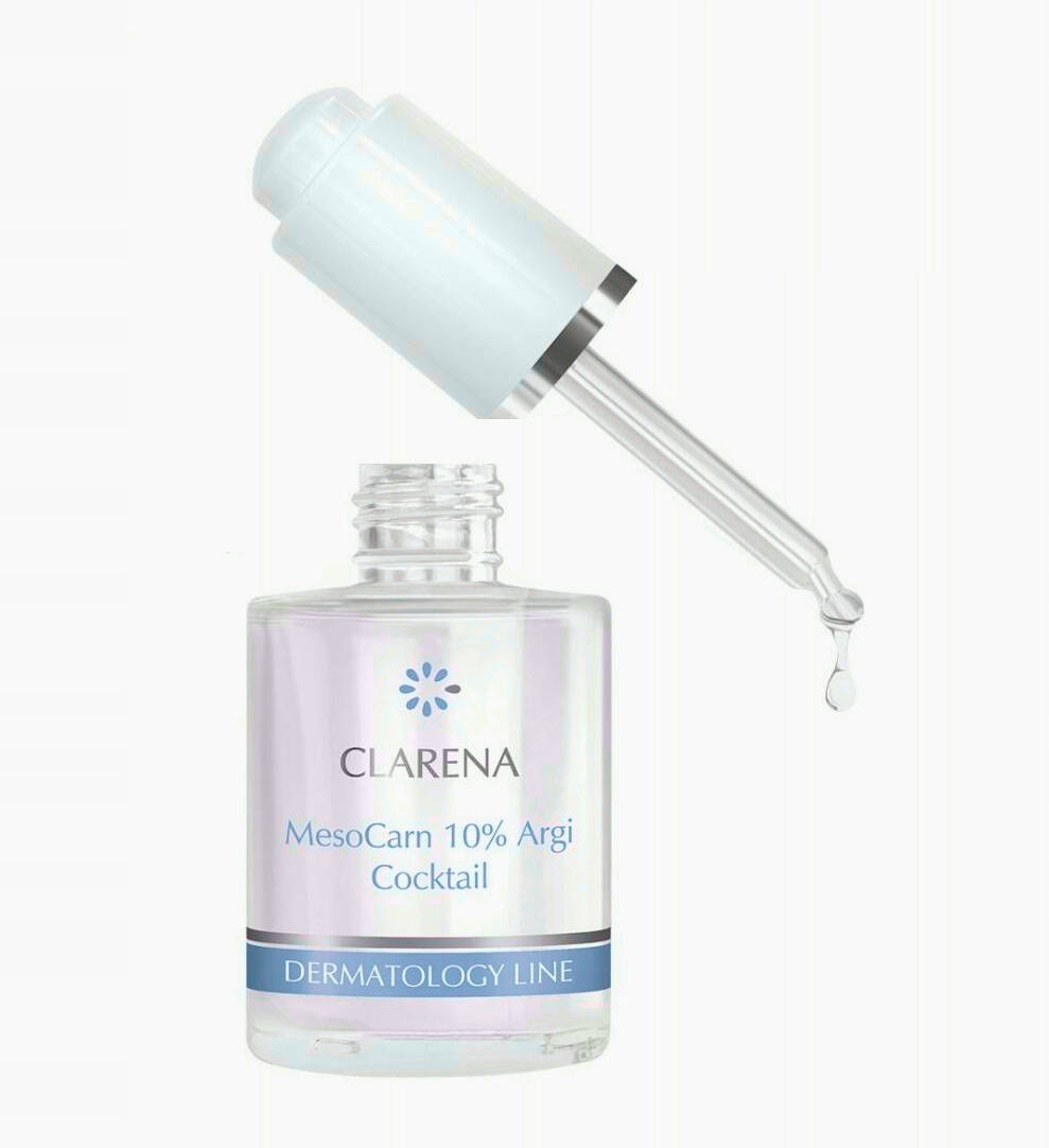 Clarena MesoCarn 10% Argi Koktejl pro Zralou Pleť s Vráskami 30 ml