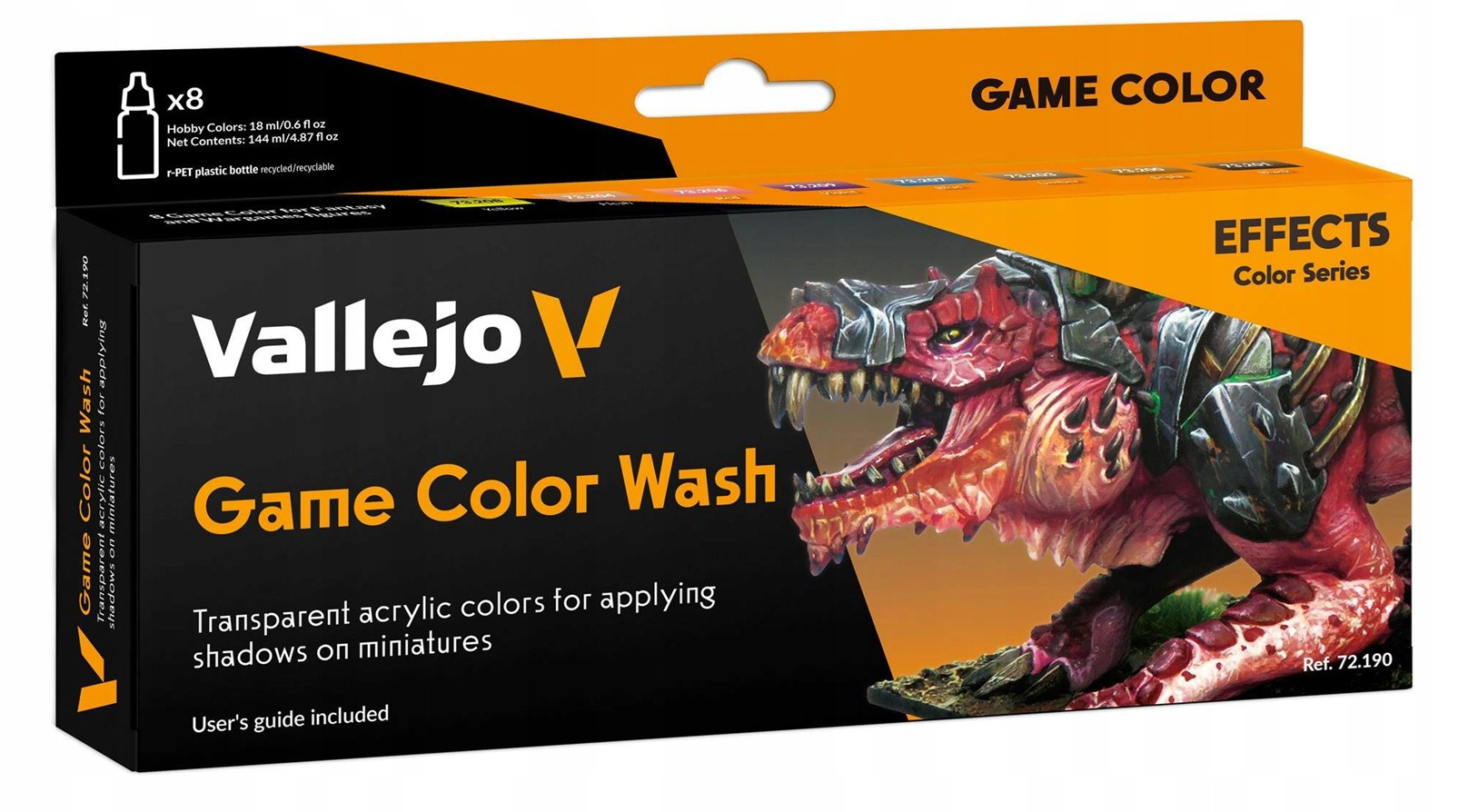 Vallejo 72190 Game Color Set Sada barev pro figurky (8 x 18 ml)