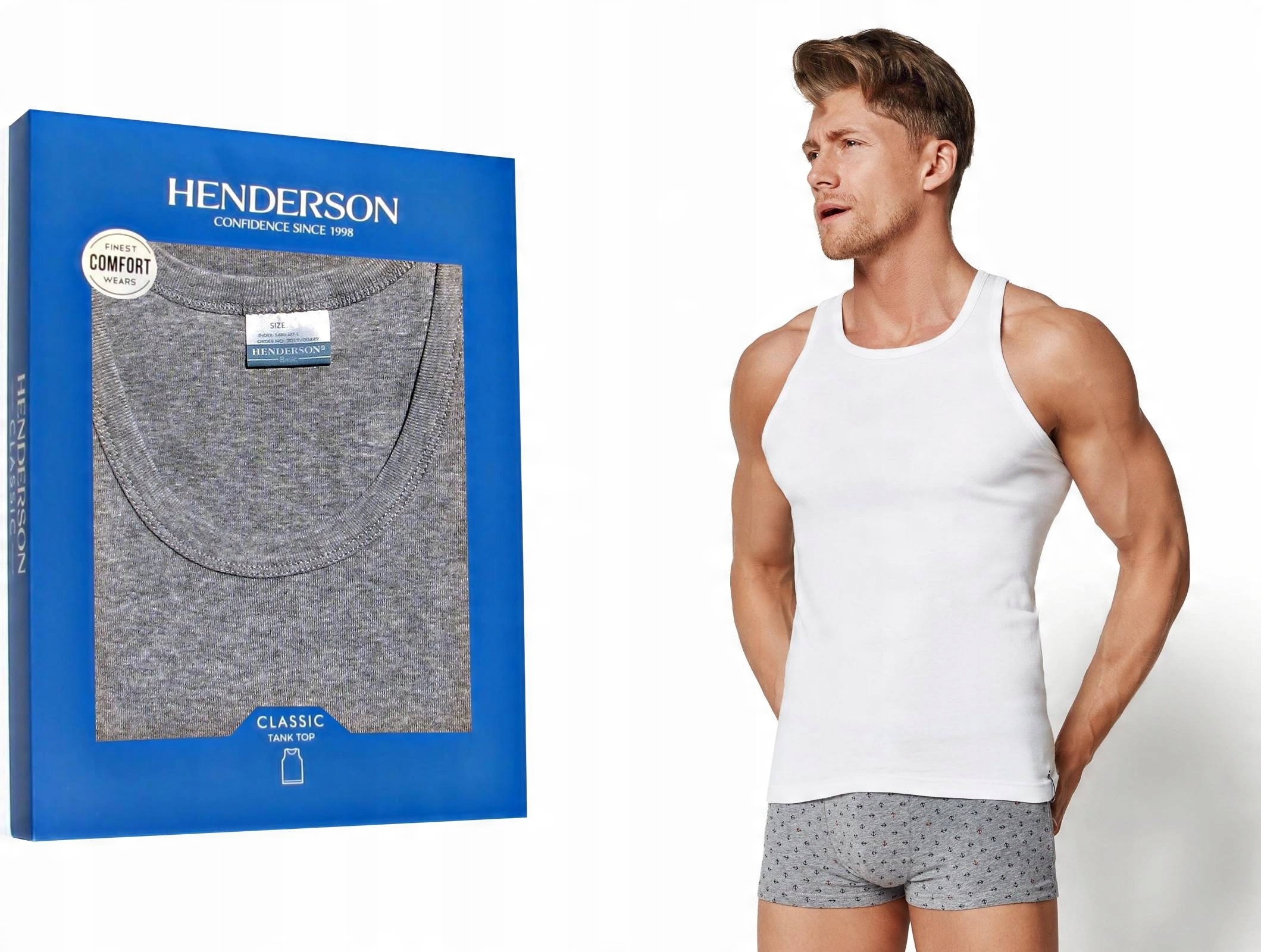 

Henderson Podkoszulek Męski 1480 Ramiączko r.XXL