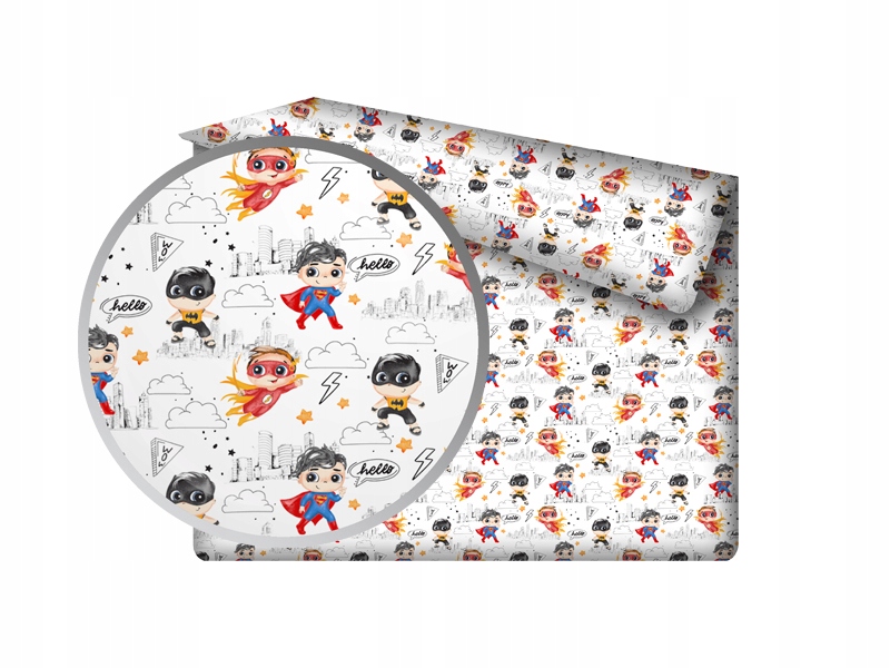 

Prześcieradło Bez Gumki 140x200 CM Supermen