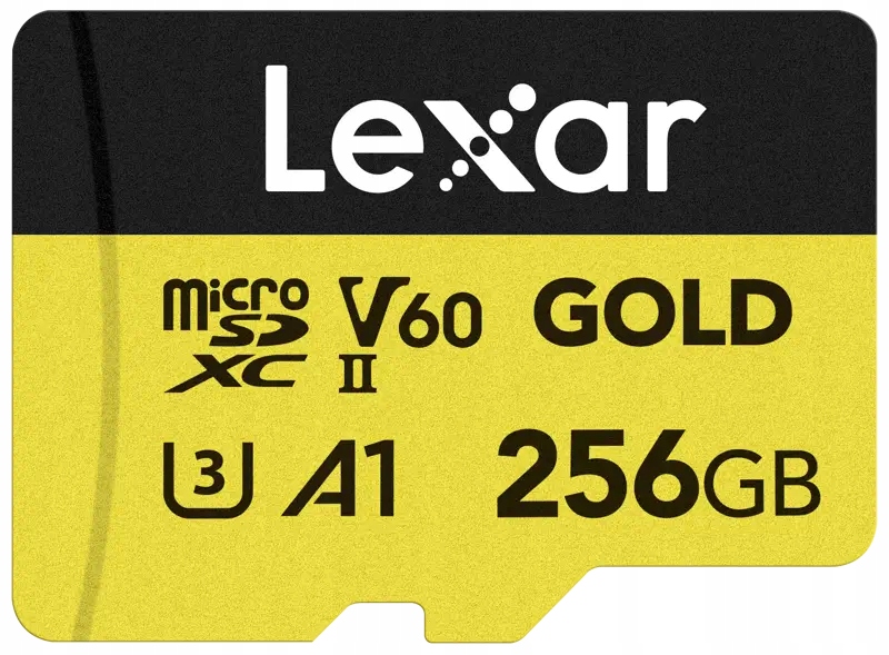 Paměťová karta Lexar microSDXC Gold UHS-II/C10/A1/U3 R280/W180 (V60) 256GB