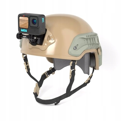 HSU Aluminiowy Uchwyt NVG Do Kamer GoPro Kompatybilny Z Hełmem Airsoft — miniatura 4