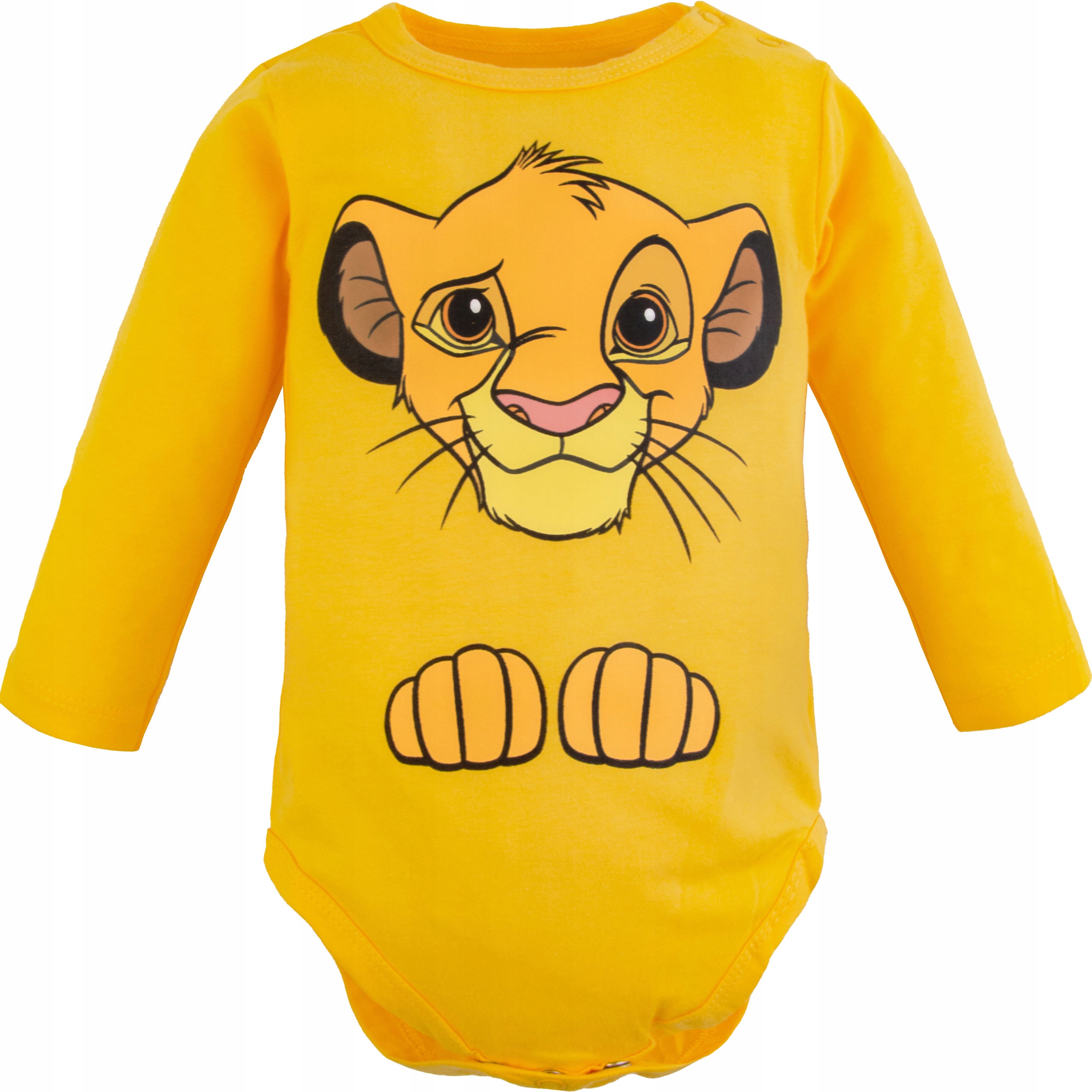 BODY NIEMOWLĘCE długi rękaw z nadrukiem 68