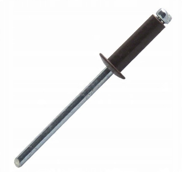 

Nity Zrywalne Aluminiowe 4x12 Brąz Ral 8014 500szt