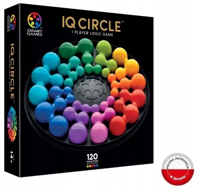Smart Games Iq Circle Gra Logiczna Łamigłówka Układanka Koła Okręgi