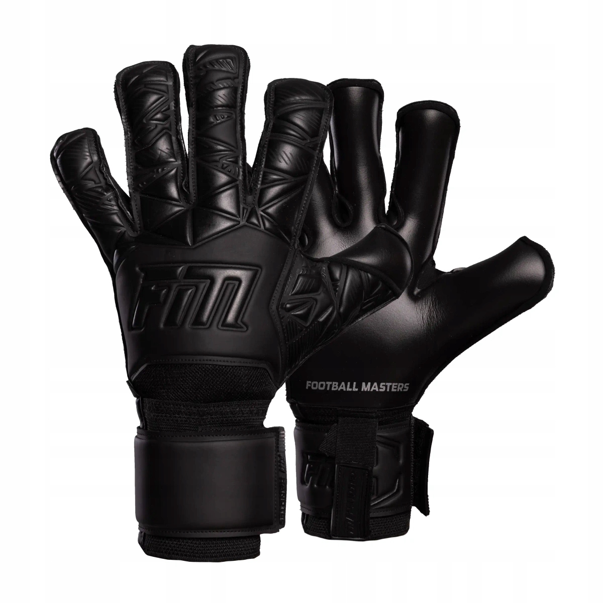 Football Masters Rękawice Bramkarskie Invictus X All Black r.11