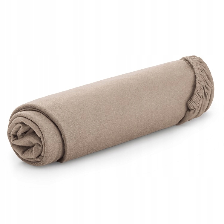 

Prześcieradło Jersey z Gumką 180x200 cm Cappuccino