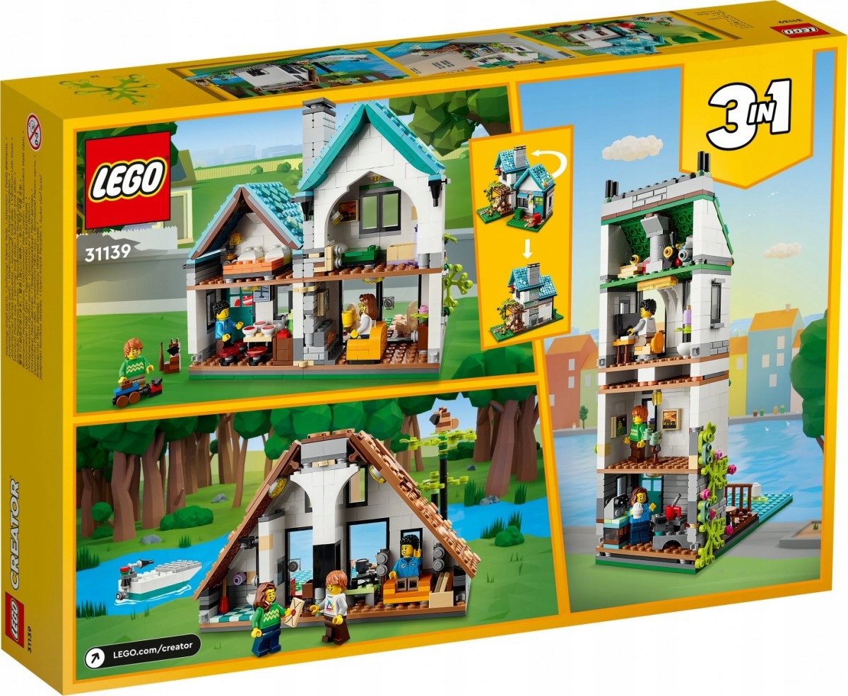 LEGO Klocki Creator 31139 Przytulny dom Numer produktu 31139