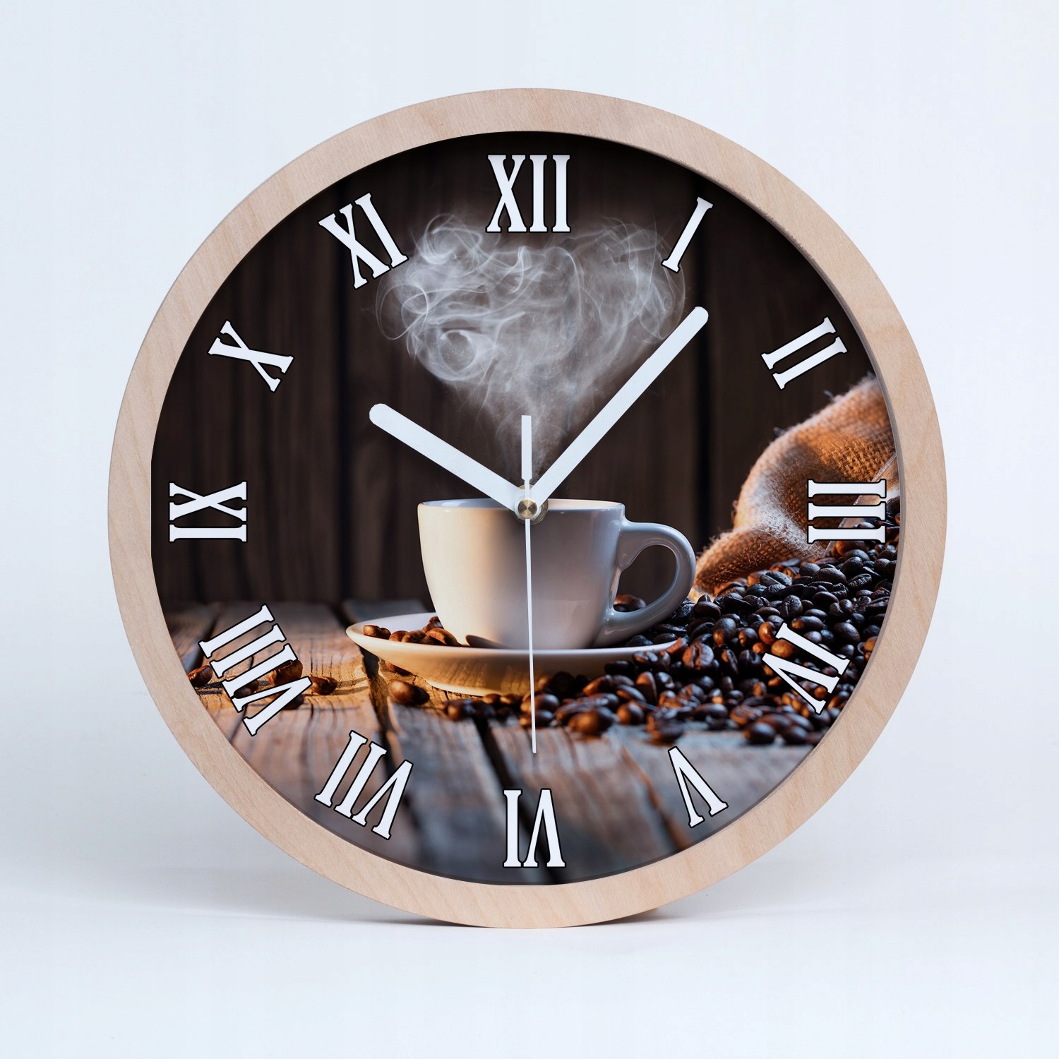 

Zegar kuchenny ścienny filiżanka kawy fi 20 cm