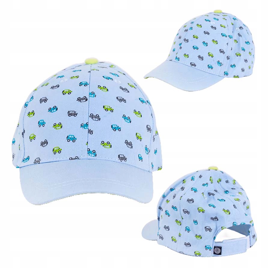 

Czapka z daszkiem bejsbolówka Auta 42-46cm