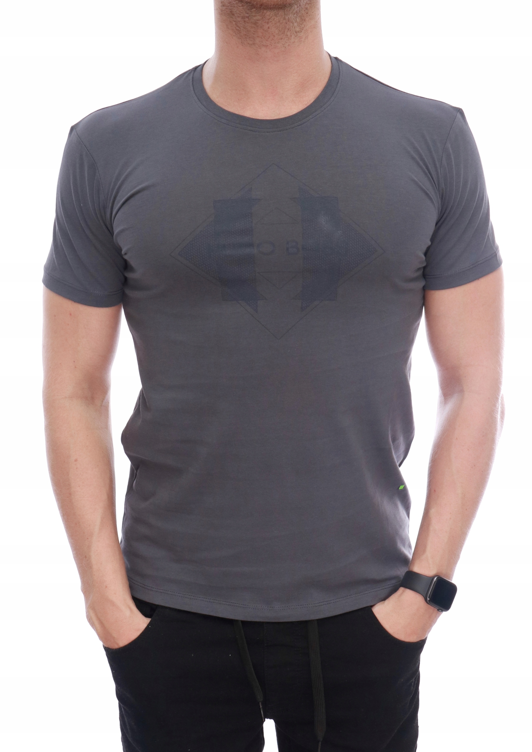 

Hugo Boss T-shirt Koszulka Męska Szara S