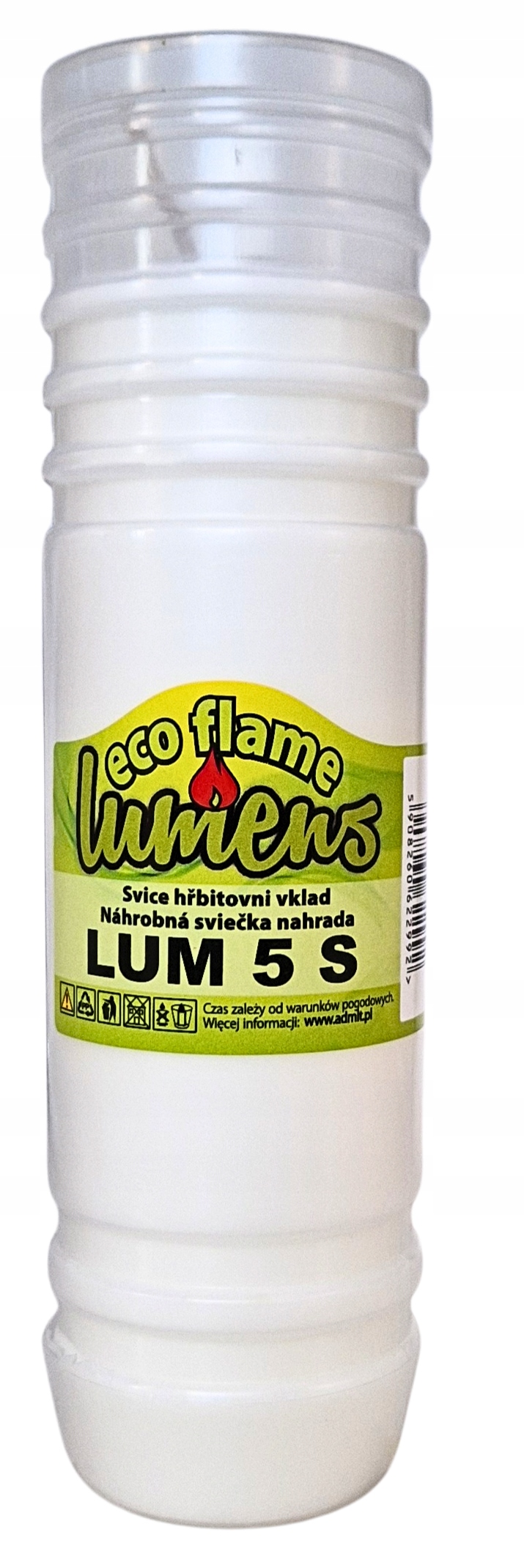Wkład parafinowy Lumens - do 5 dni palenia