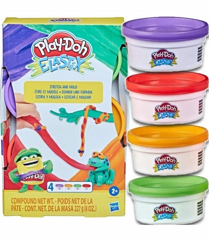 

Hasbro Play Doh Elastix 4-pak E9863