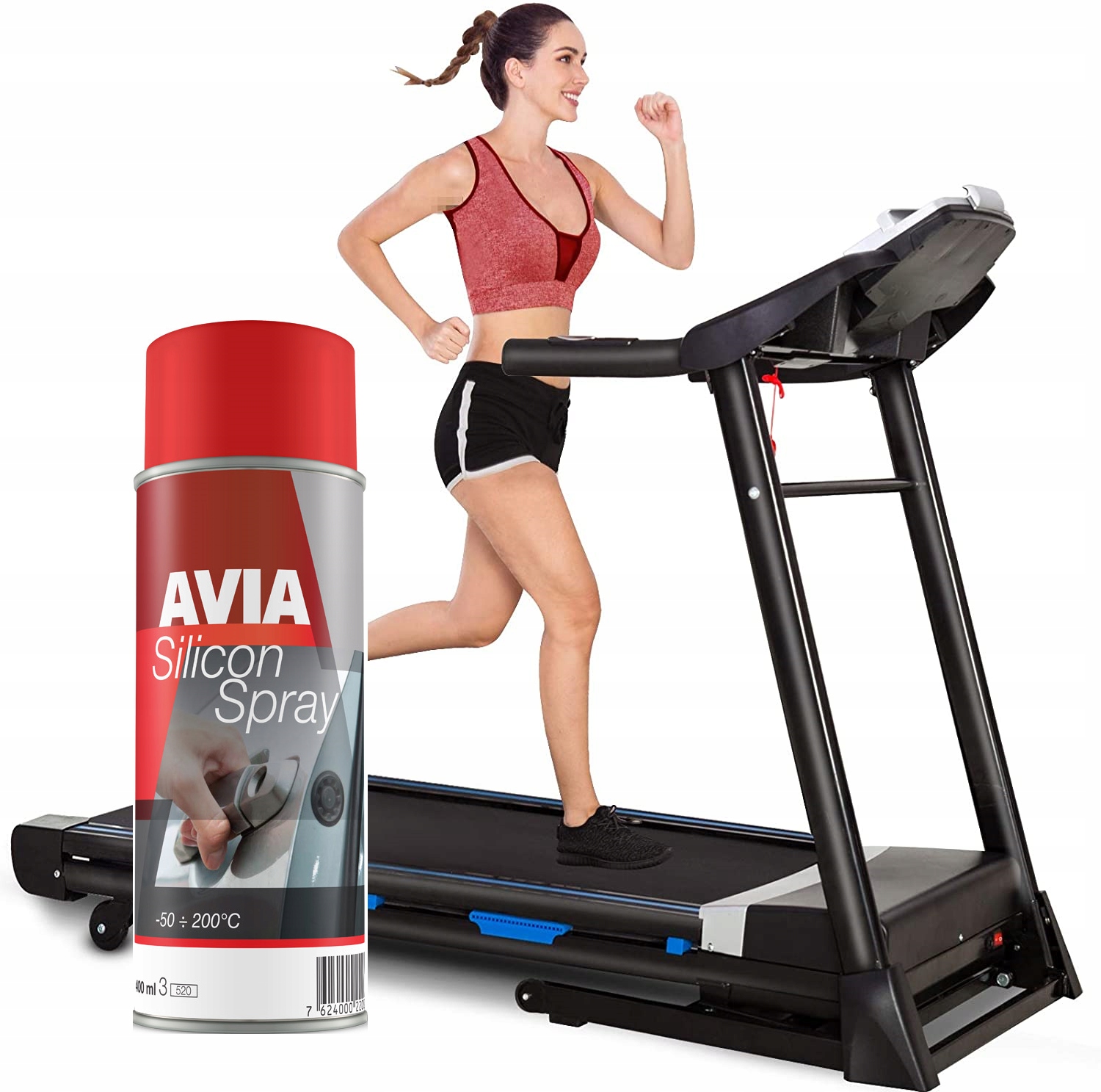 Najlepszy Smar Silikonowy Do Bieżni 400ML Avia