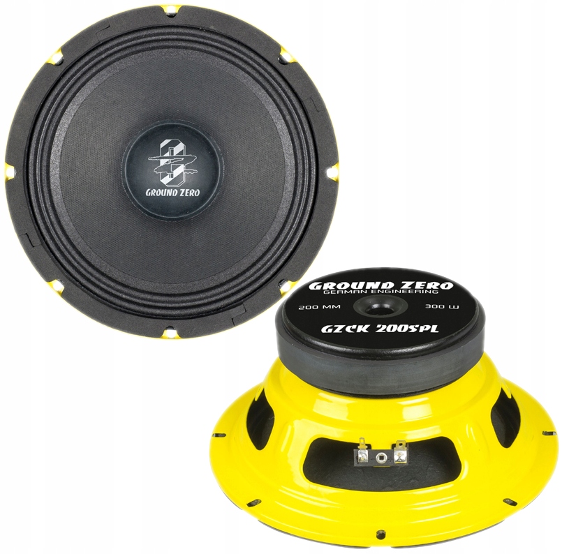 Ground Zero Gzck 200XSPL Woofer Samochodowy 200 mm Rms 150 Wat 4 Ohm