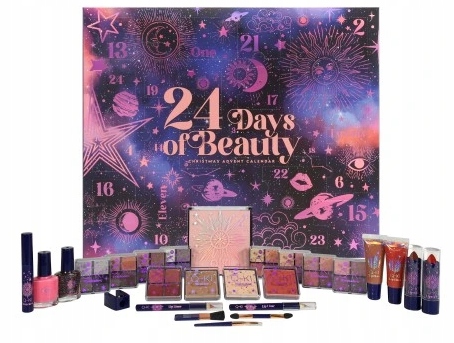 Q-ki Adventní kalendář Sada 24 kosmetických přípravků
