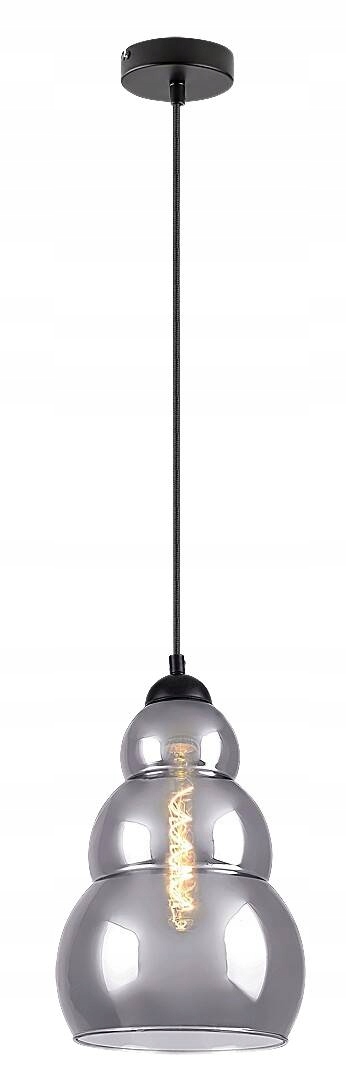 Závěsná lampa E27 1x40W černá 72211 Salvatore Rabalux