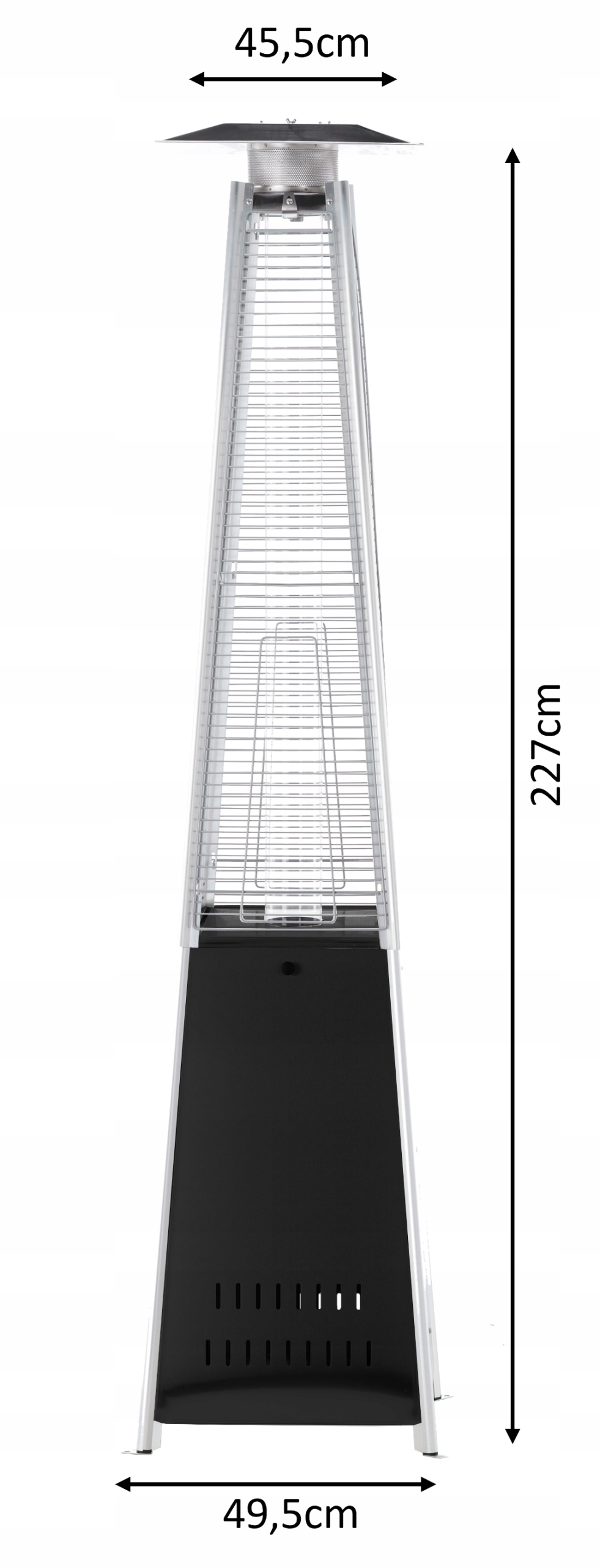 Parasol grzewczy GardenLine 227 cm 13 kW OUTLET Producent GardenLine