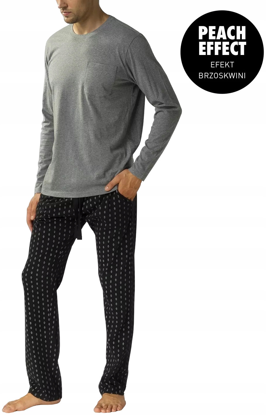 Pánské Pyžamo Atlantic NMP373/ŠM/ČA/M