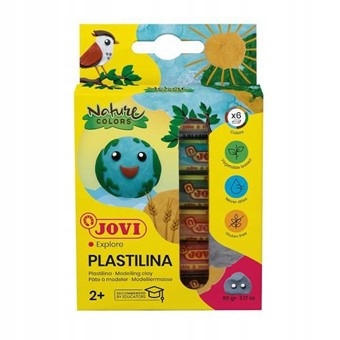 

Plastelina 6x 15g Nature