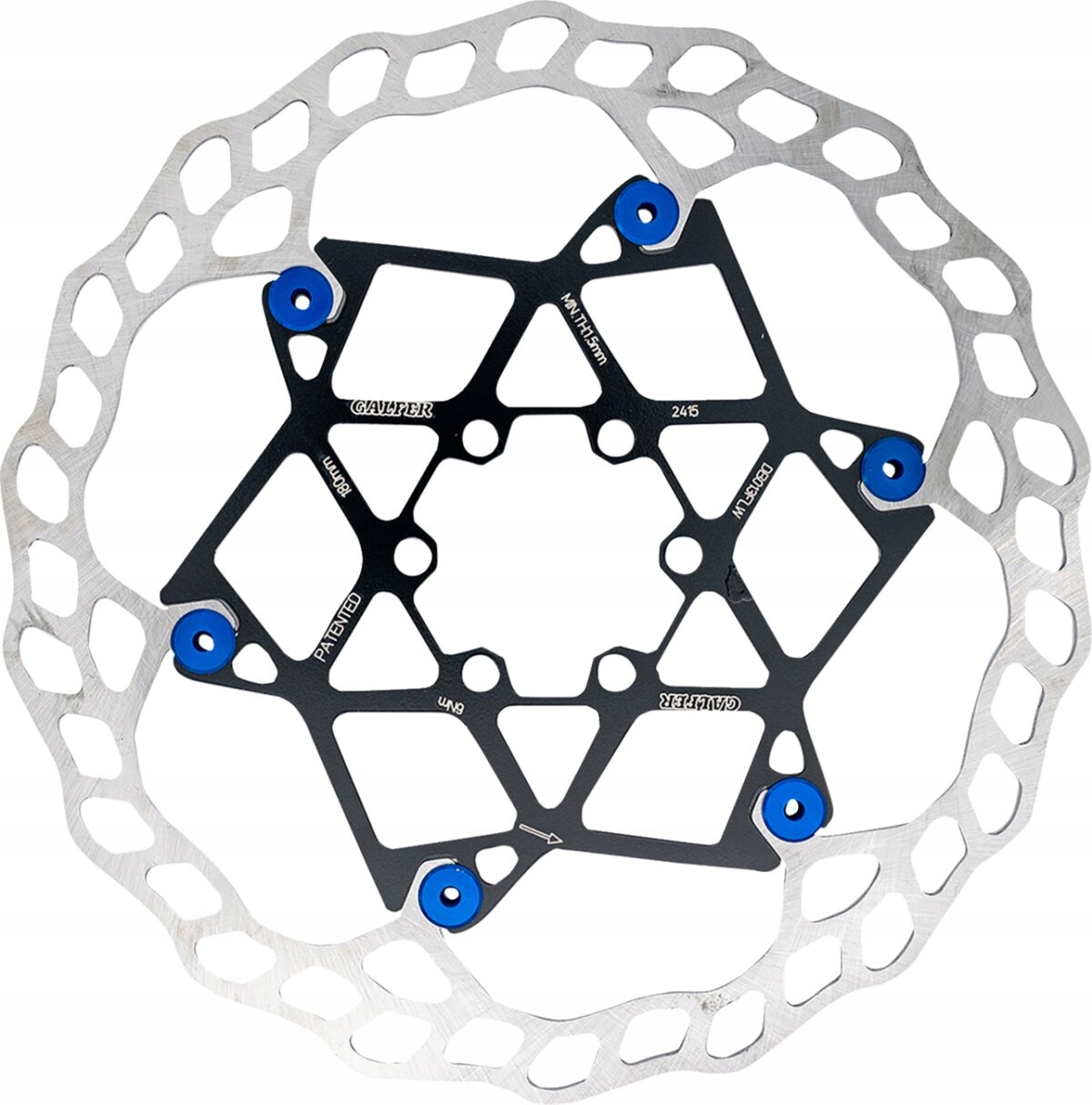 Brzdový Kotúč Galfer Wave 203 MM DB014FLWB 203X2 MM 6 Skrutiek