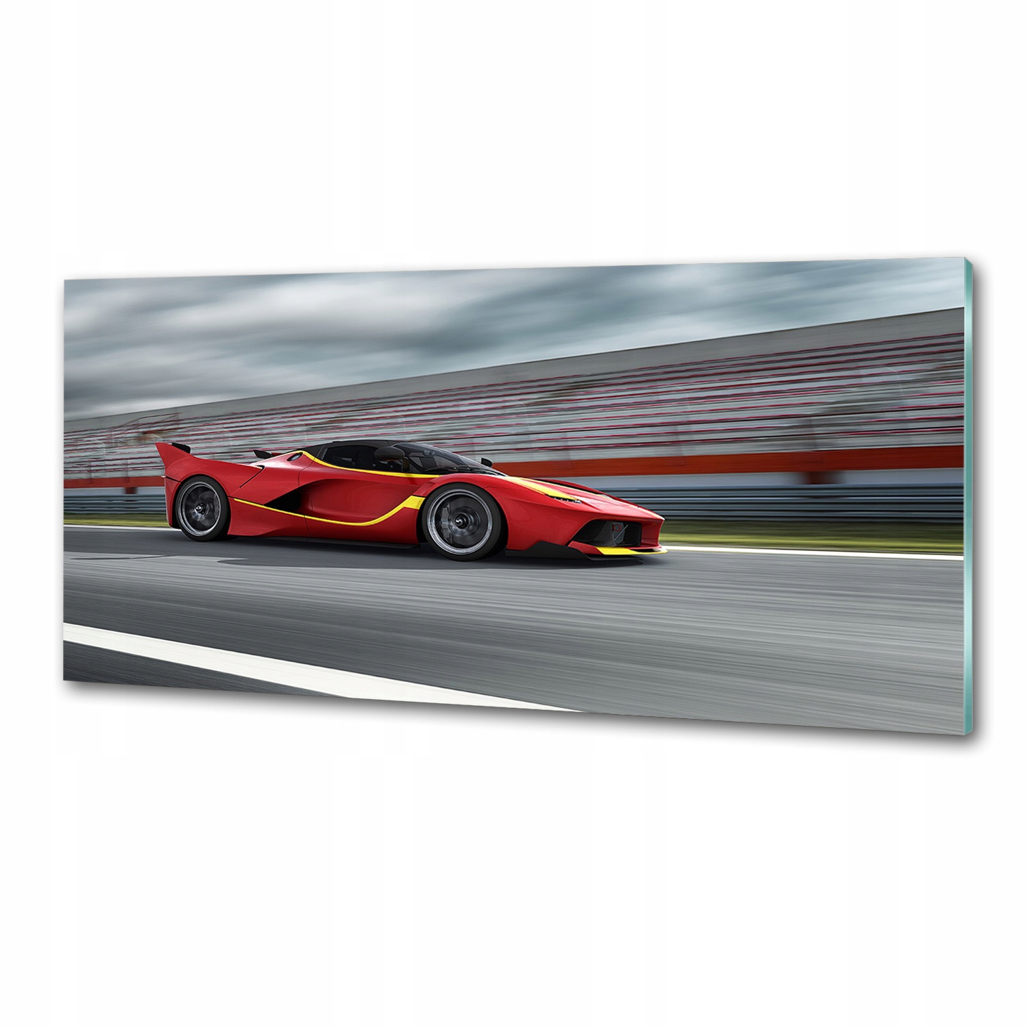 Panel do kuchyne Športové auto 125 x 50 cm Lepidlo