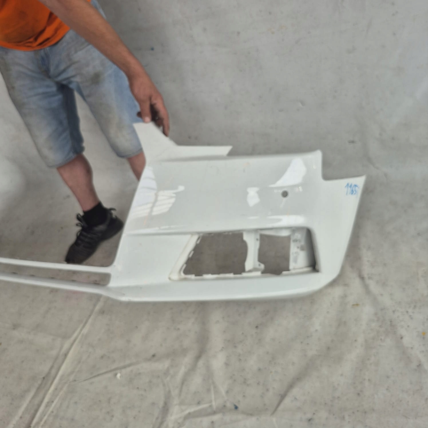 AUDI A4 B9 8W 15-19 bumper front front PDC