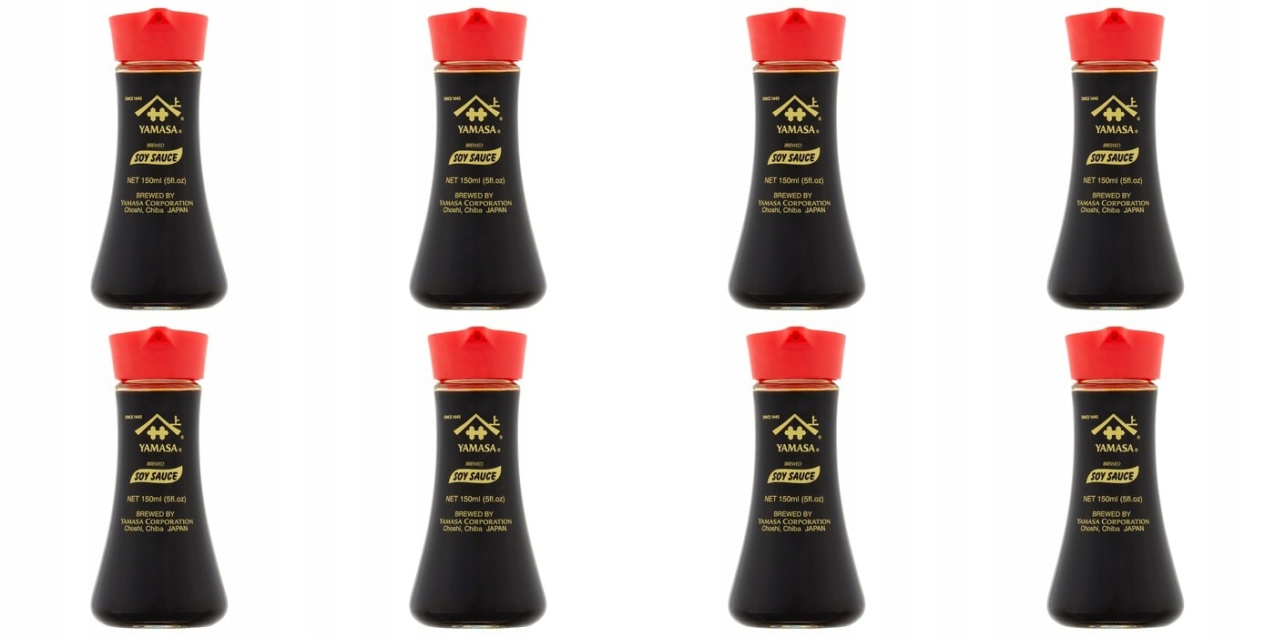 8x 150ml Yamasa Sos sojowy dyspenser