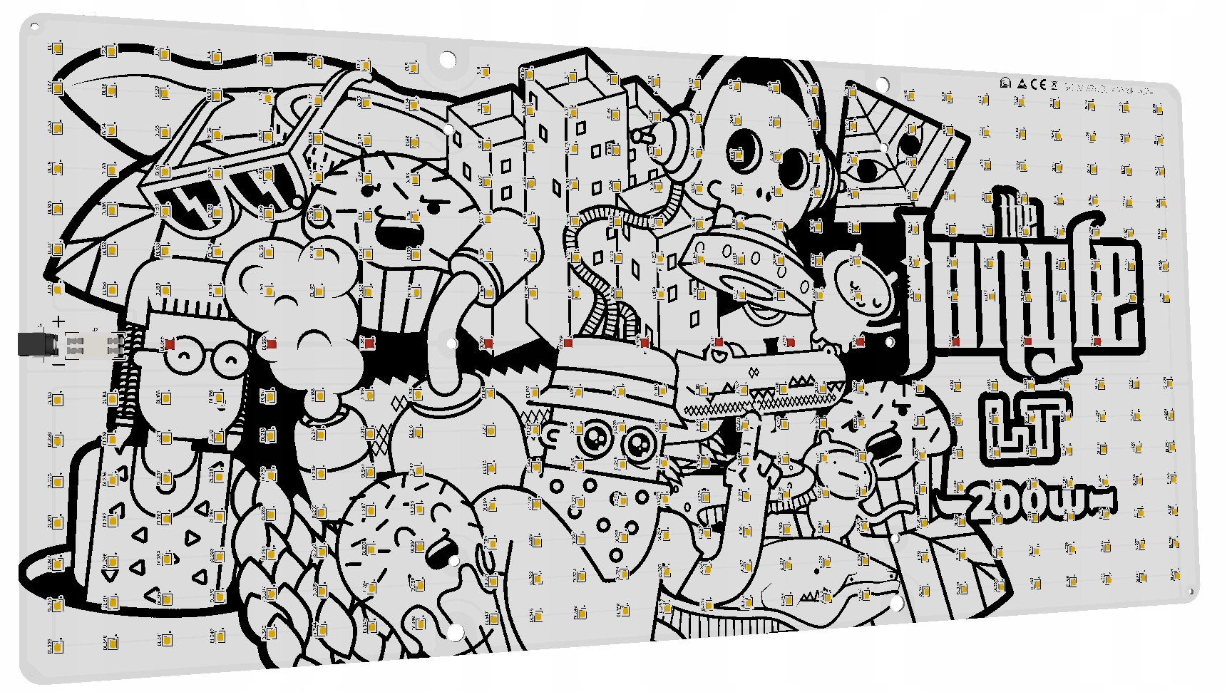 Grow The Jungle The Jackson Lite 200W Led lampa pro pěstování rostlin growtent