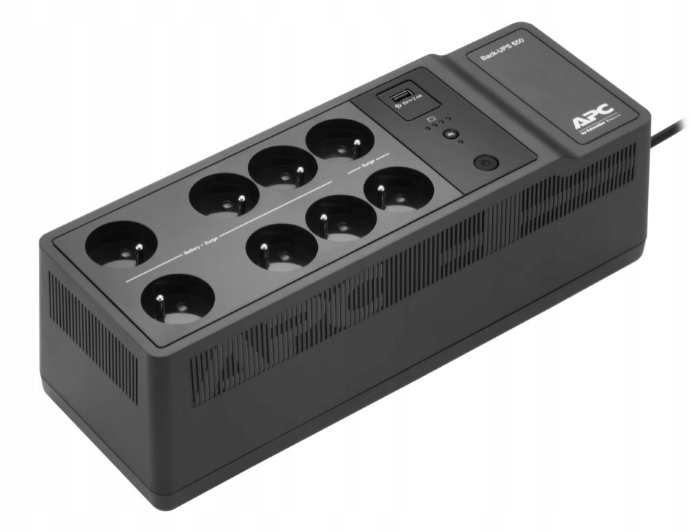 Apc Back-UPS 650VA (400W)/ Usb nabíjecí port/ 230V (české a polské balení)