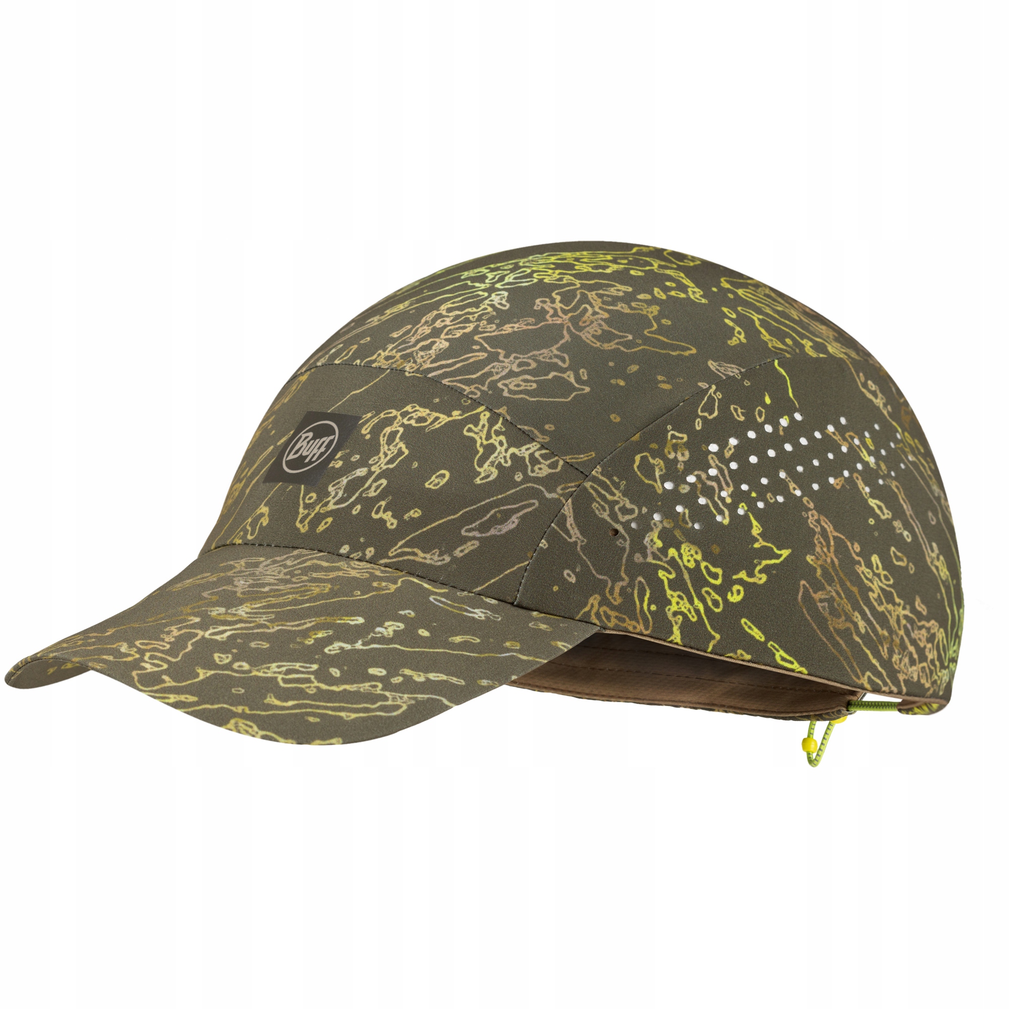 Kšiltovka Buff Coolnet Uv Pack Speed Cap Anter Khaki velikost L/XL