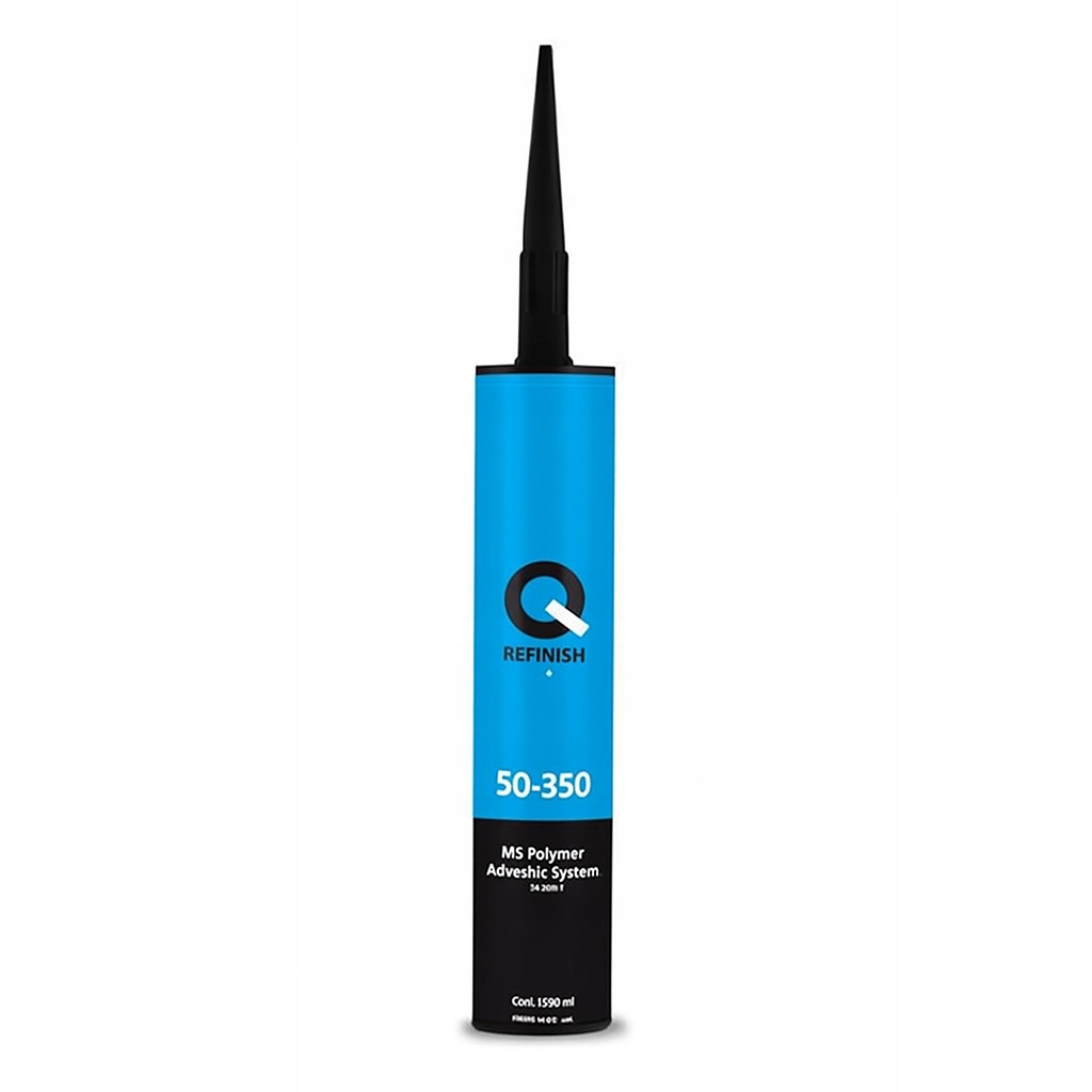 Czarna polimerowa masa klejąco uszczelniająca 290ml Q-refinish