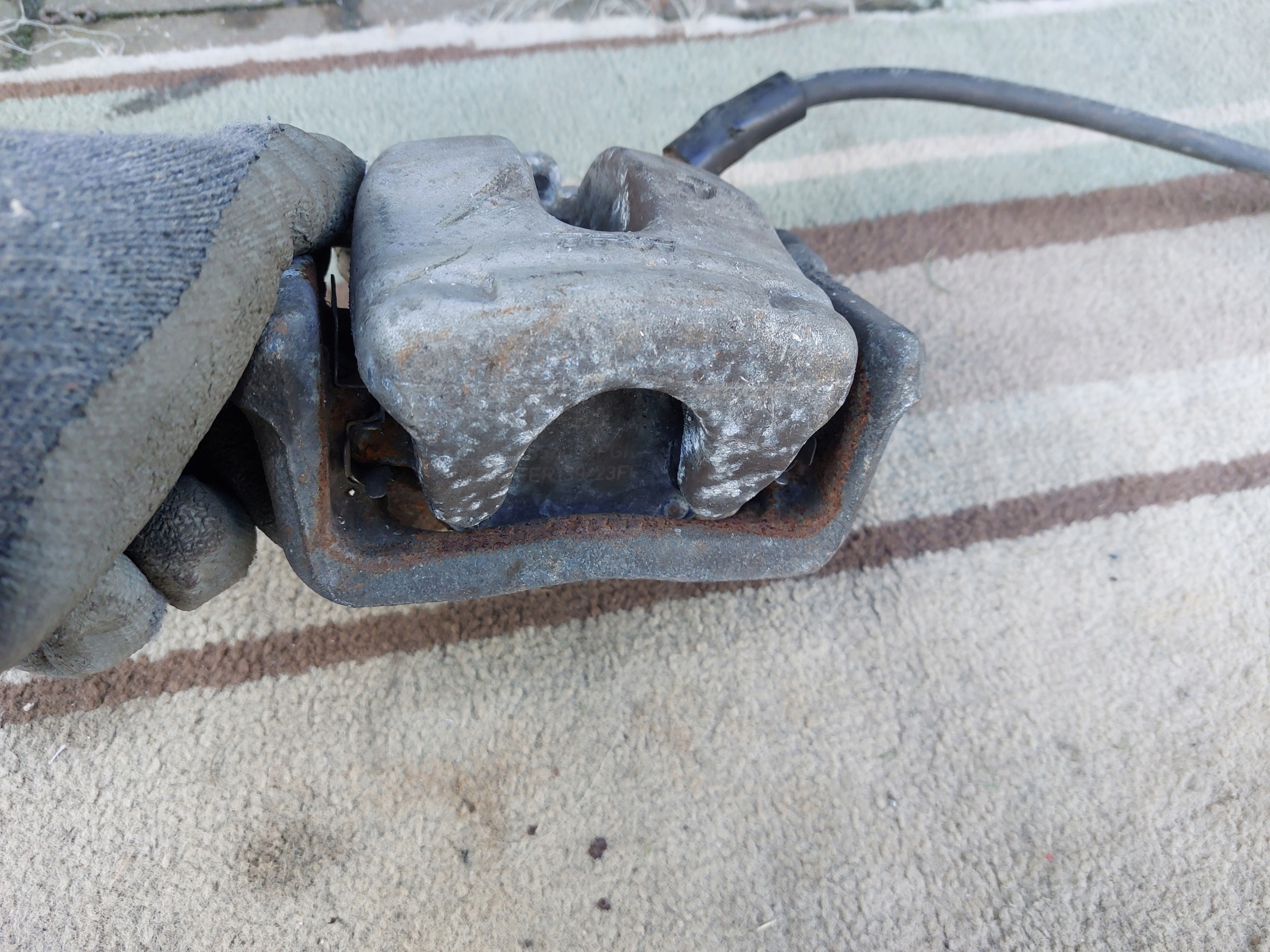 MERCEDES W176 A180 caliper brake right rear part