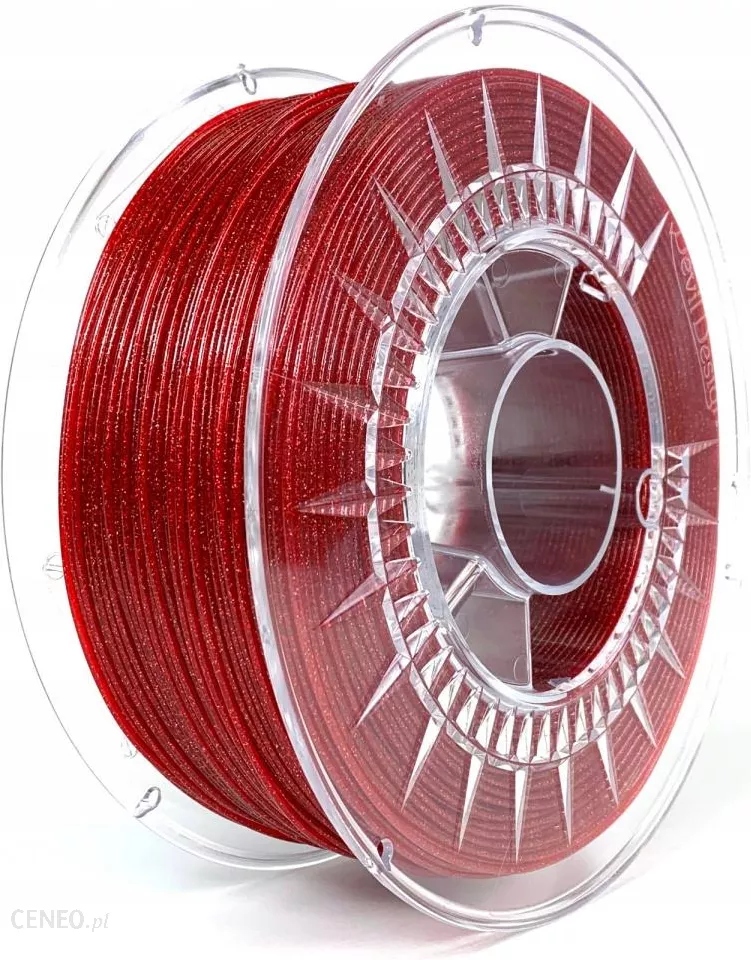 Filament Devil Design Pla Galaxy Red Czerwony
