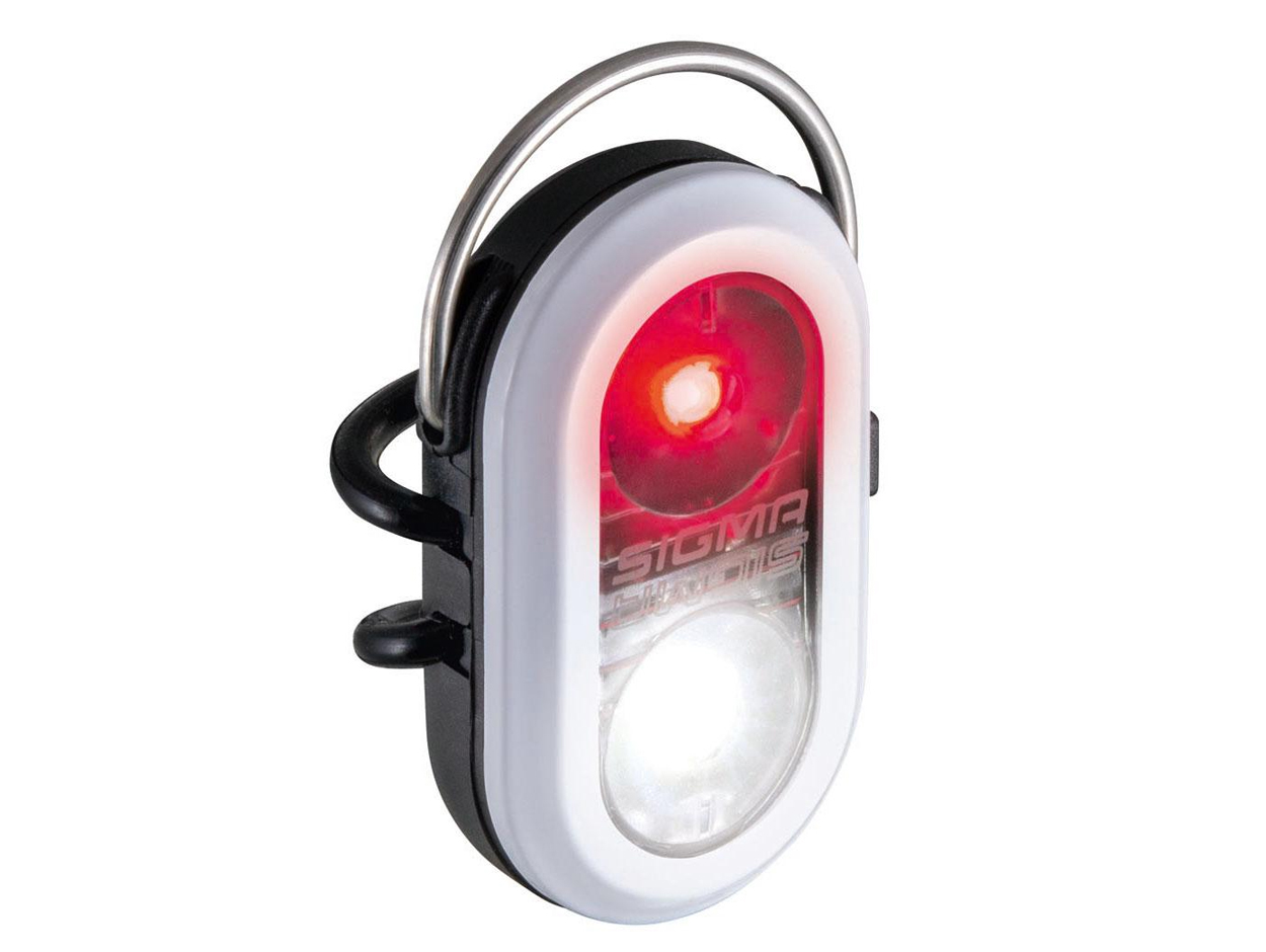 Uniwersalna Lampka Rowerowa Sigma Micro Duo 2W1 Kolor Biał I Czerwony