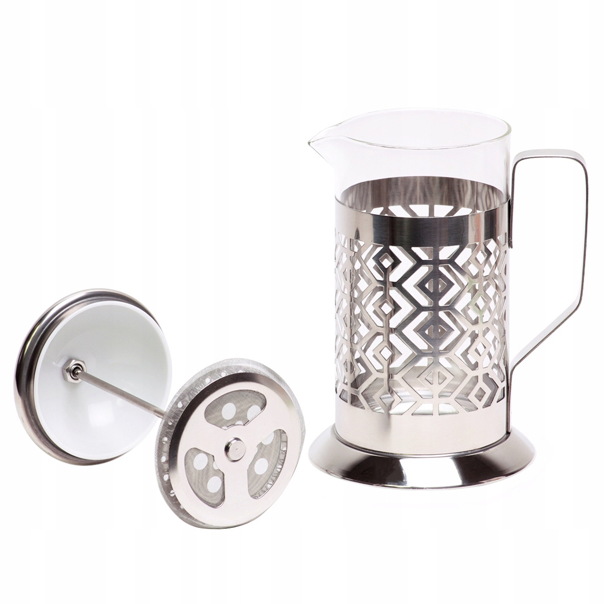 

Szklany Dzbanek Zaparzacz do kawy herbaty ziół 600