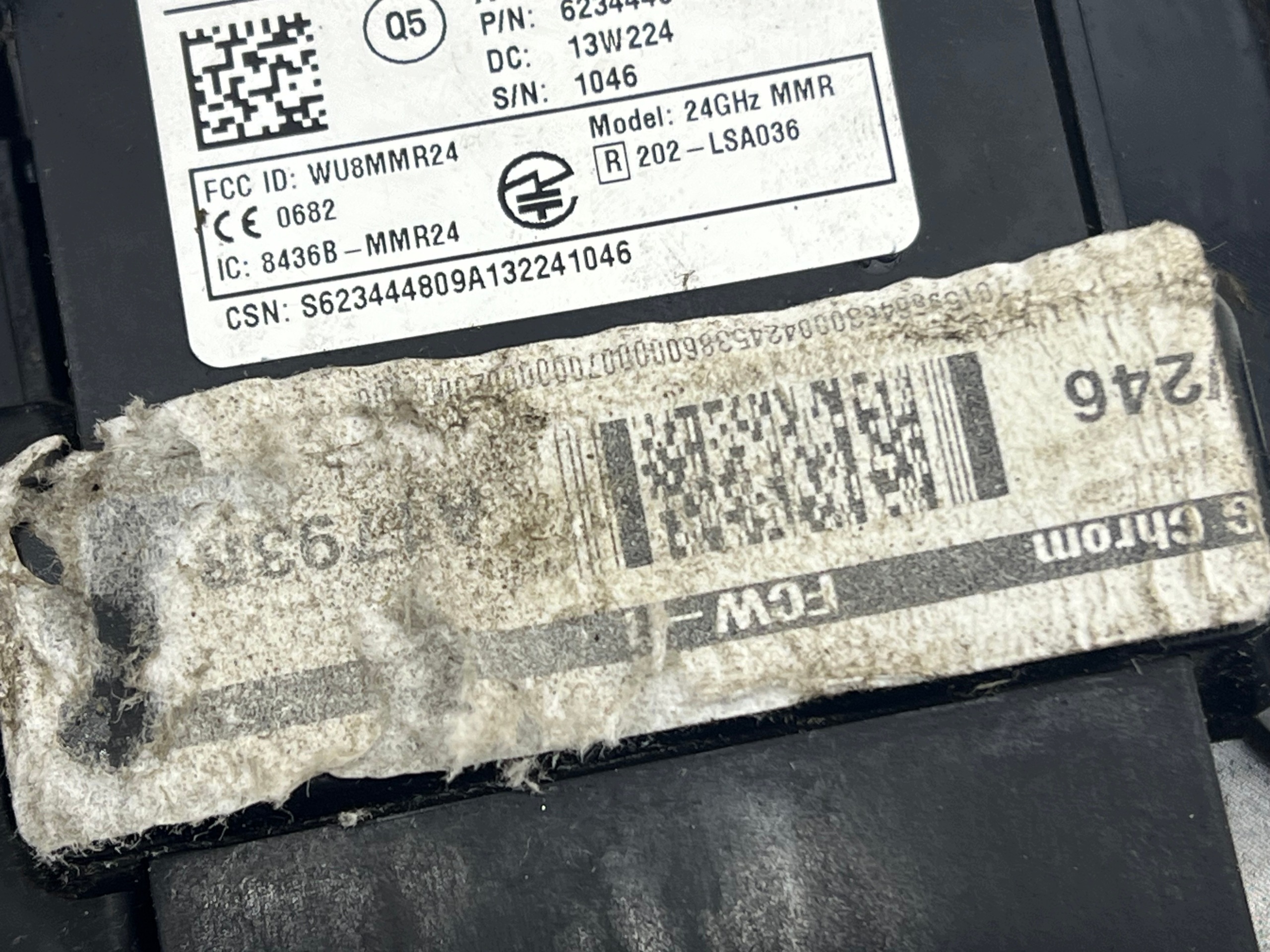 MERCEDES B-class W246 RADAR SENSOR DISTRONIC + holder A0009050410