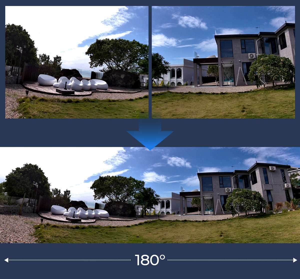 Kamera Biała Solar2 6W Reolink DUO 2 IP WiFi 180° Monitoring Zewnętrzny Typ kamery kolorowa na podczerwień