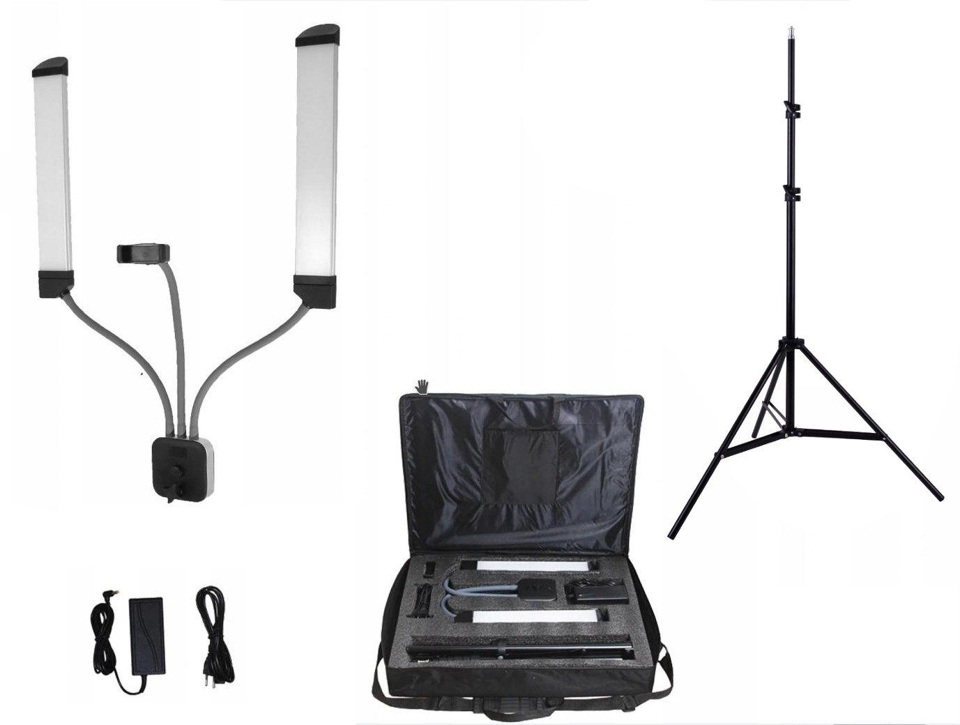 Lampa kosmetyczna LED 40W do makijażu + STATYW