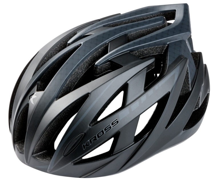 Kask Kross Stiff grafitowo- czarny