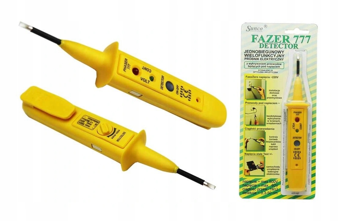 

Próbnik elektryczny Fazer 777