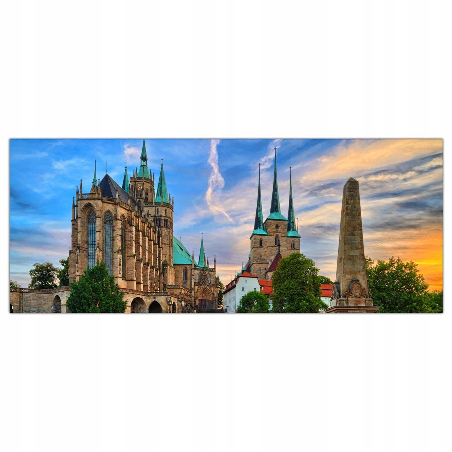Hlavní město Kostel 125x50 Laminovaný kuchyňský panel