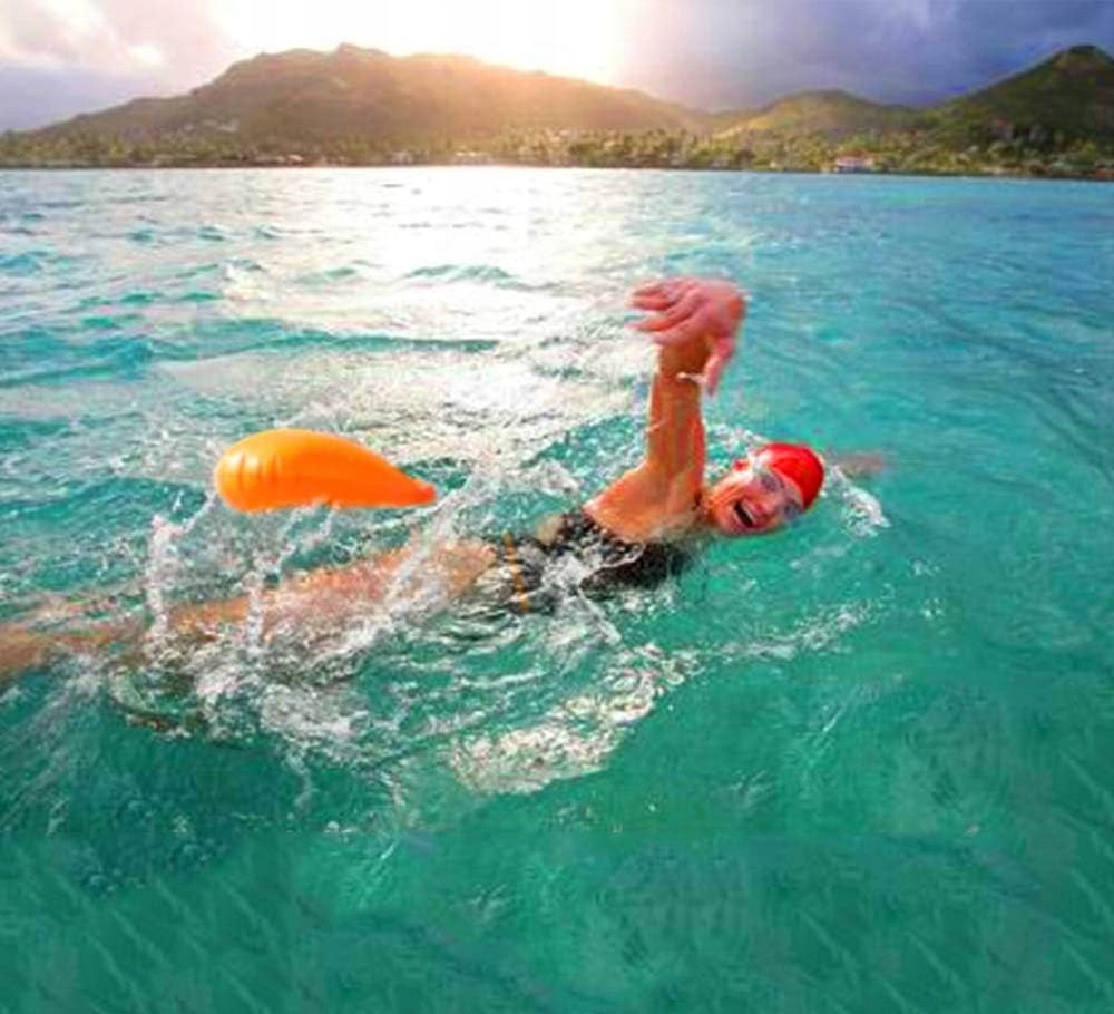 Bojka Asekuracyjna Do Pływania Dmuchana Boja Bezpieczeństwa Model Bojka asekuracyjna Artnico