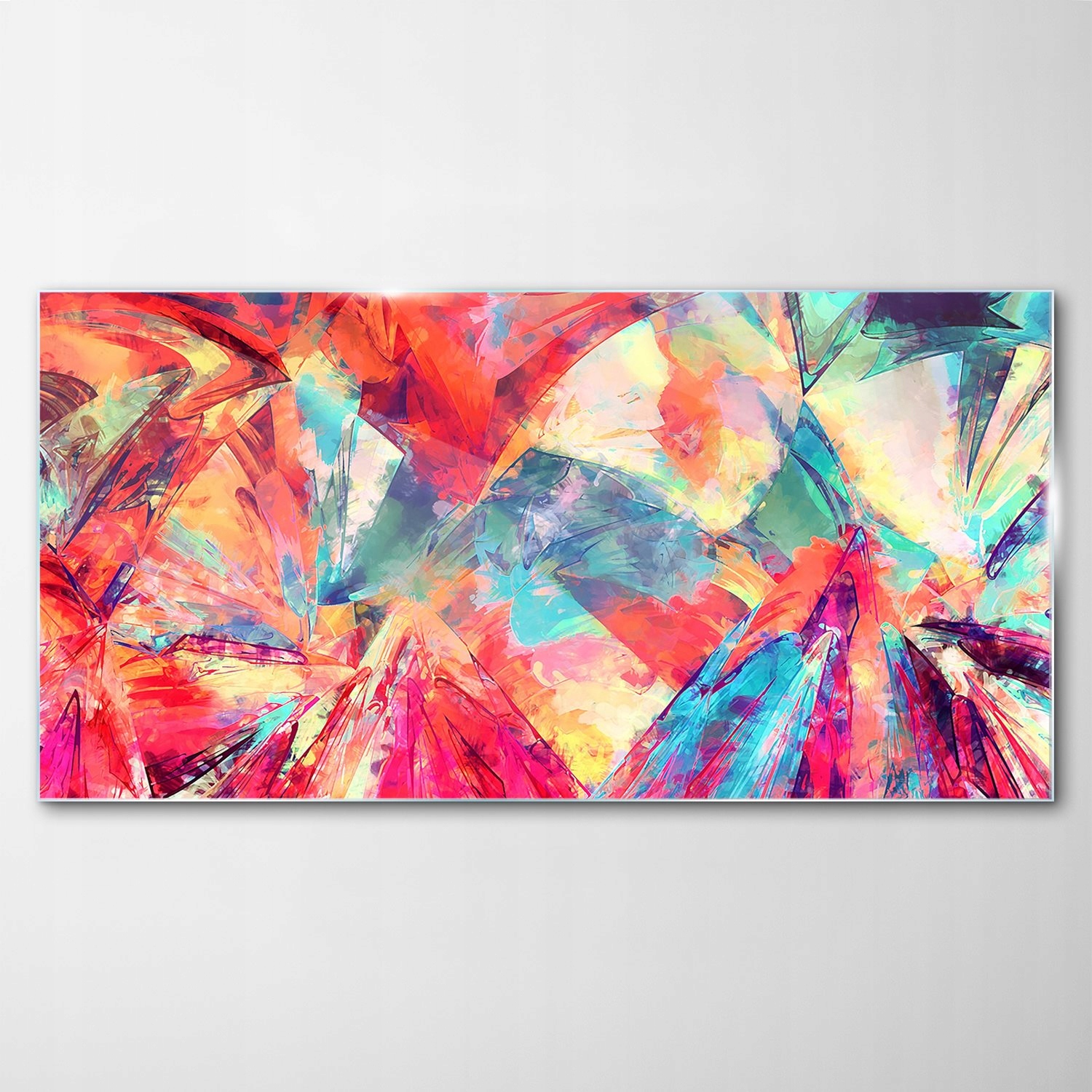 

Hartowany Obraz Szklany Abstrakcja Sztuka 120x60