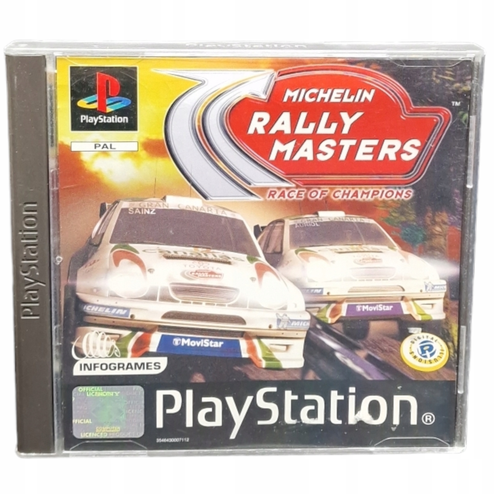 Gra RALLY MASTERS Sony PlayStation (PSX PS1 PS2 PS3)