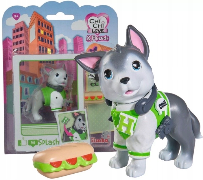 

Chi Chi Love & Friends Figurka piesek Splash
