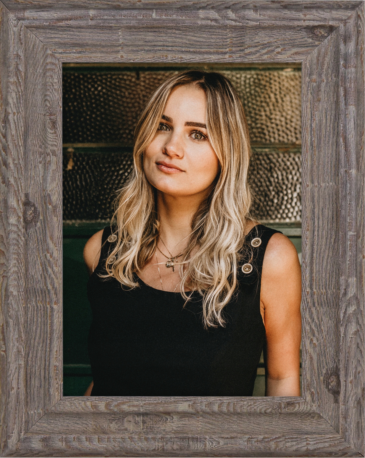 RAMKA NA ZDJĘCIA BRĄZOWA FOTO RAMA 10x15 CM