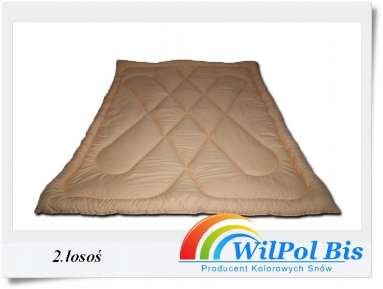 Kołdra całoroczna anilana 160x200 + 2x 70x80 poduszka Długość (cm) 200