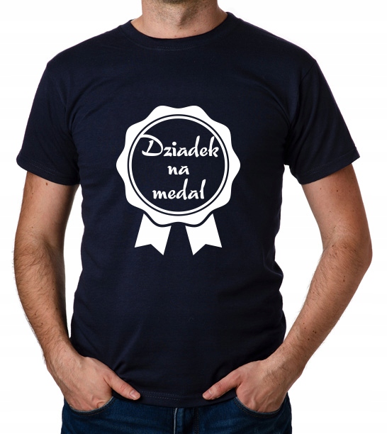 

koszulka Dziadek Na Medal prezent